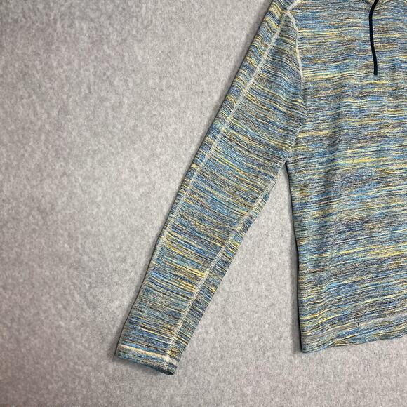 Lululemon Mens S ? Surge Warm 1/2 Zip in Space Dye Camo Deep Navy Alberta Lake - Picture 5 of 9